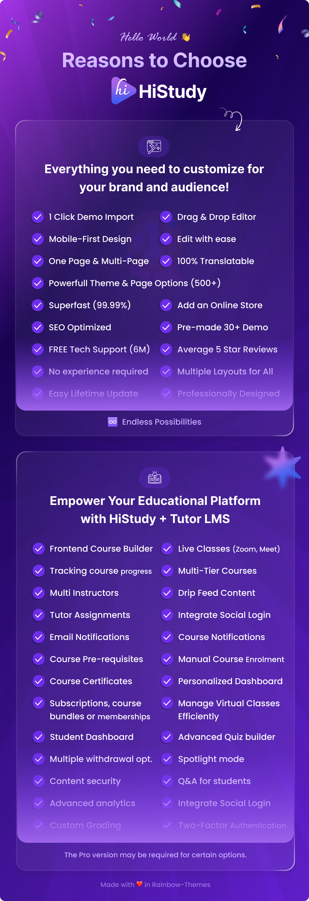 HiStudy - Online Courses & Education WordPress Theme - 6