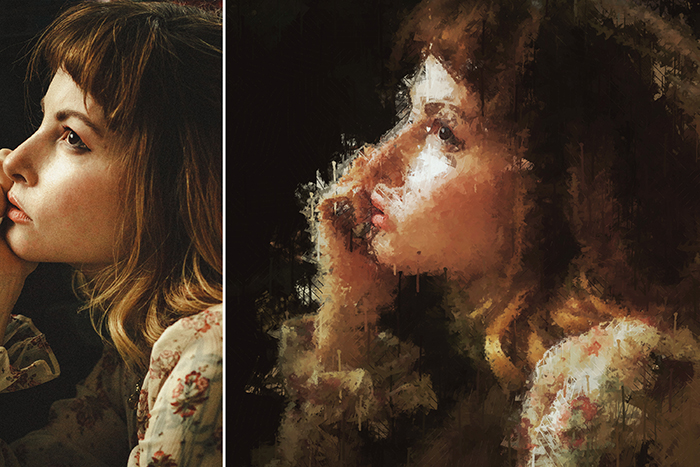 Impressionist Watercolor Photoshop Action - 2