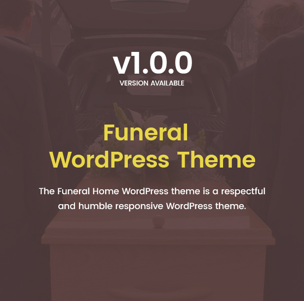 Funeral Service Responsive WordPress Theme