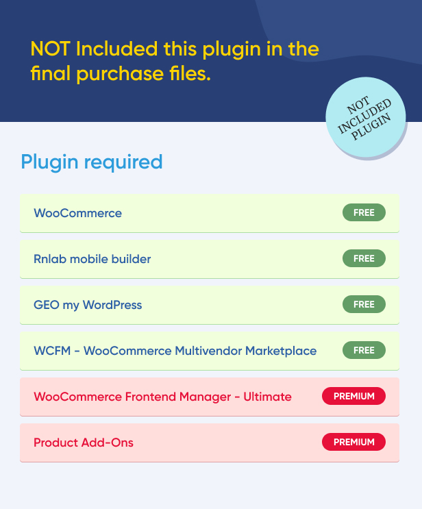 Plugin required