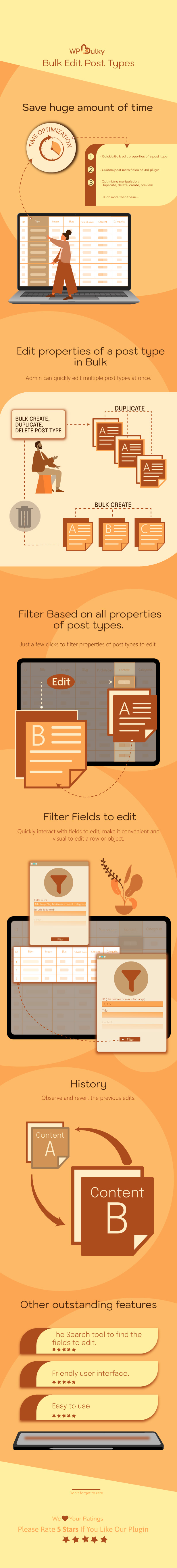 WPBulky – WordPress Bulk Edit Post Types