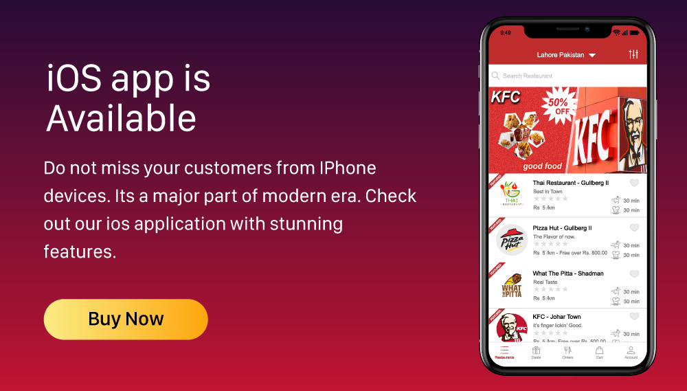 Native Restaurant Food Delivery & Ordering System With Delivery Boy - Android v2.0.9 - 6