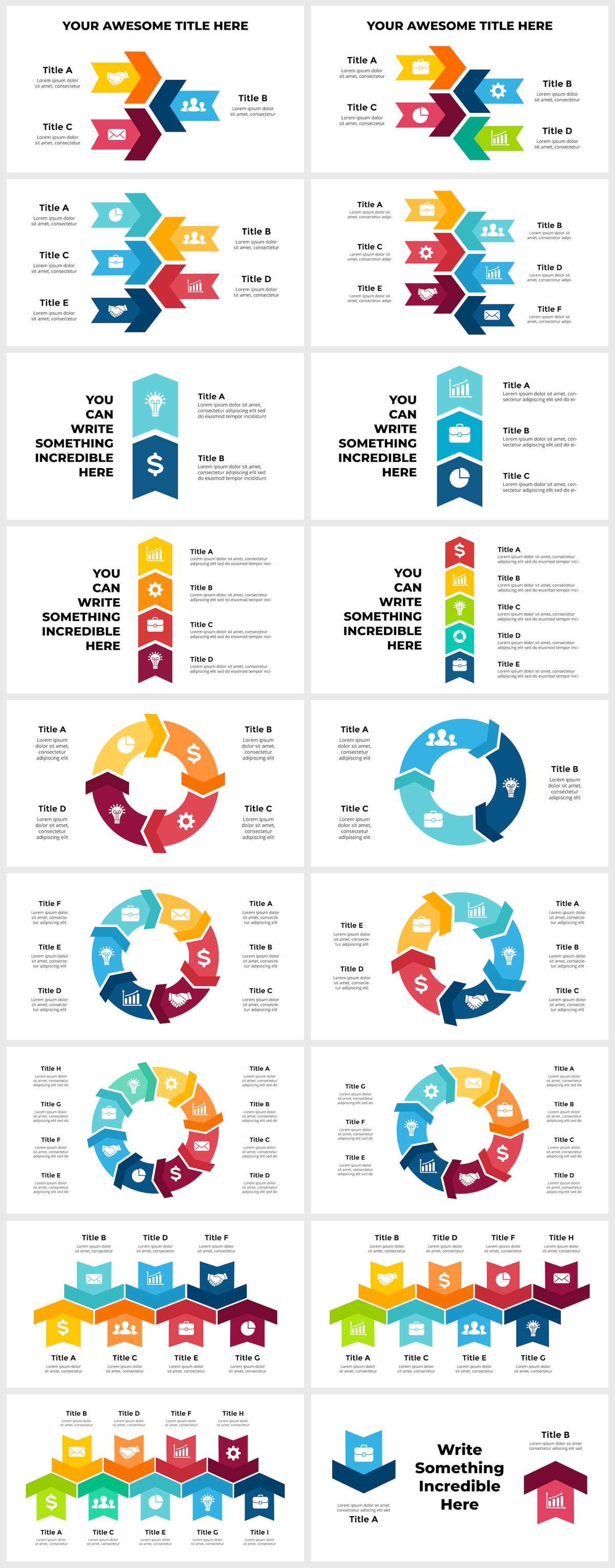 Wowly - 3500 Infographics & Presentation Templates! Updated! PowerPoint Canva Figma Sketch Ai Psd. - 208