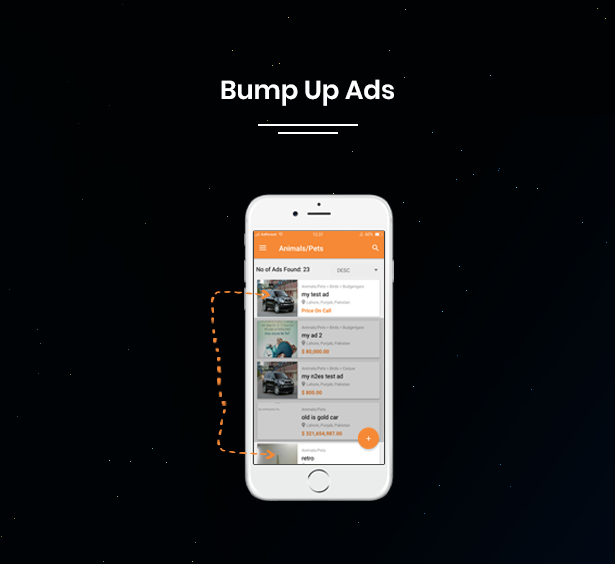 bump up ads