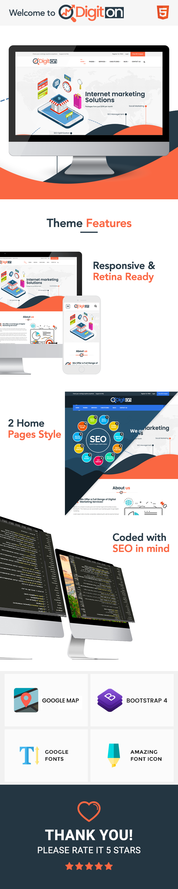  Digiton - SEO and Digital Agency HTML Template