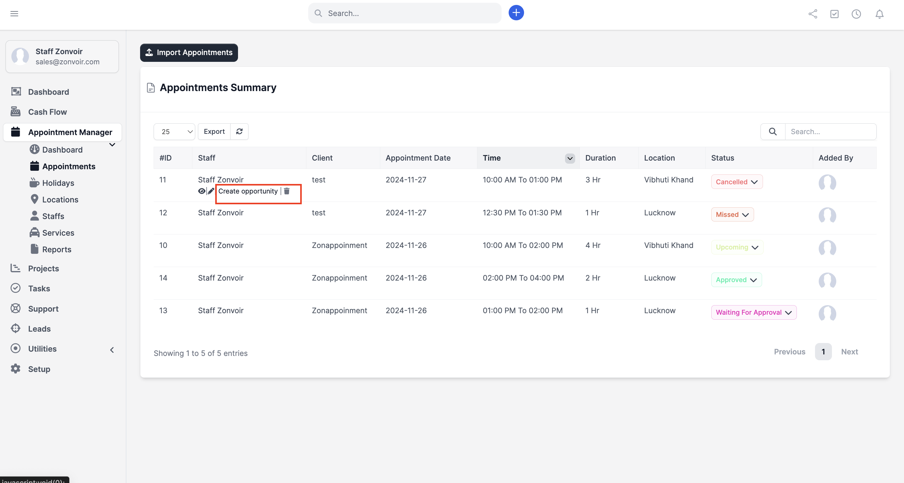 Appointment Module for Perfex CRM - 14