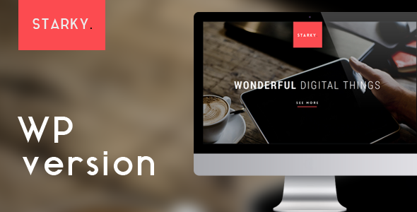 Starky - Responsive One Page  Parallax - 1