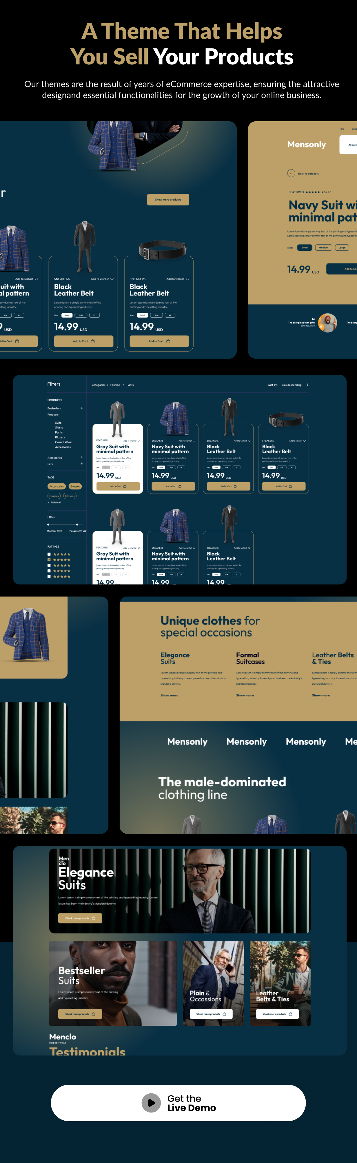 Mensonly - Opencart 4 Clothing Store Template - 5