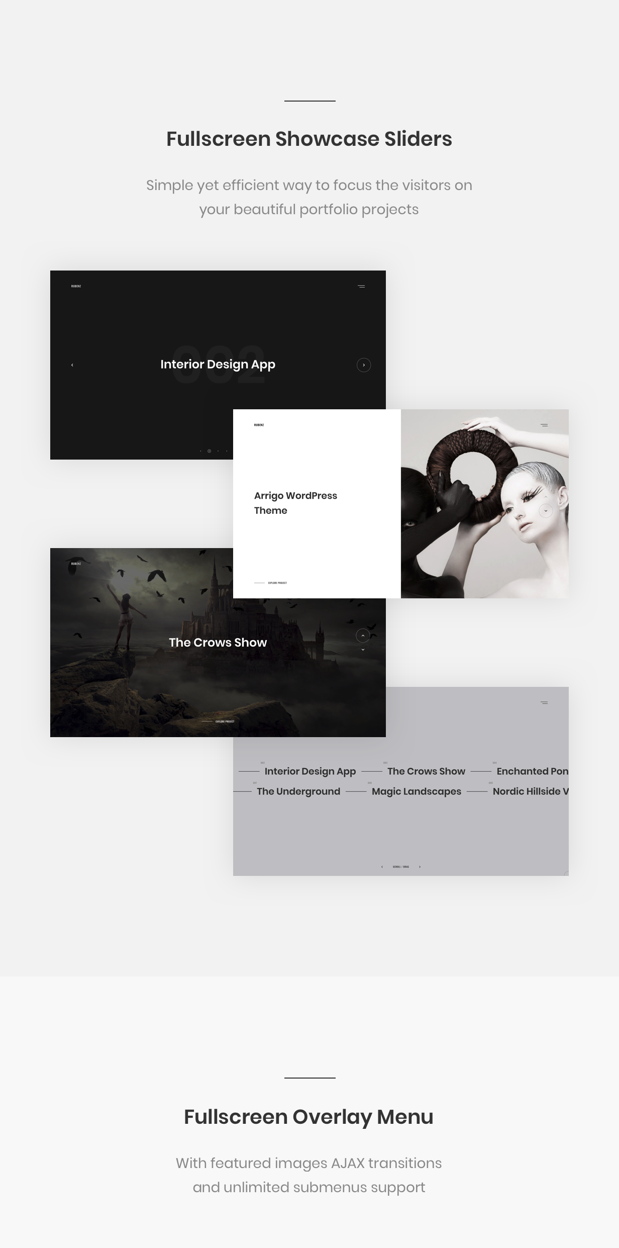 Rubenz – Creative Portfolio AJAX WordPress Theme - 12