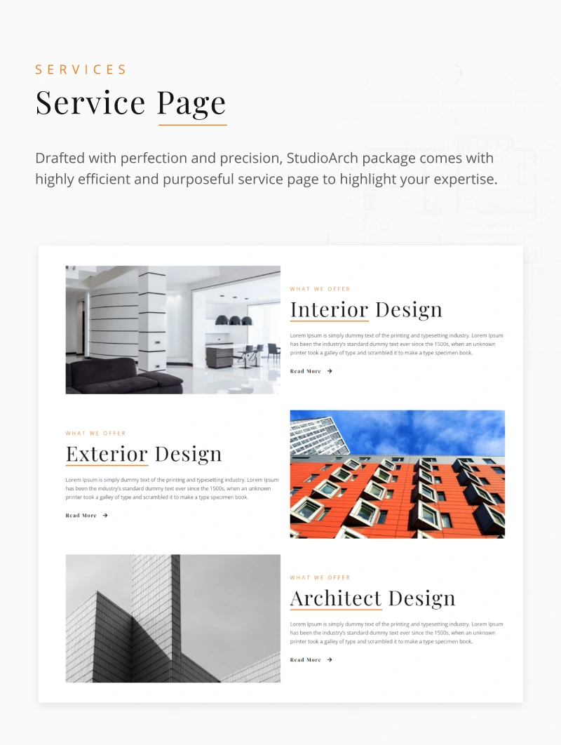 Studio Arch - Luxurious Architecture & Interior Designers WordPress Theme - 6
