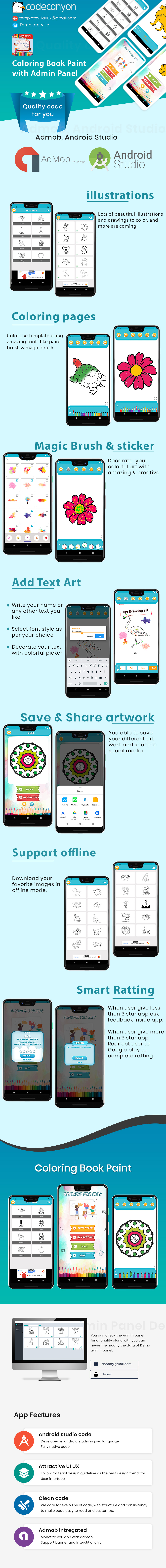 Coloring Book Paint With Admin Panel Ready For Publish - 7