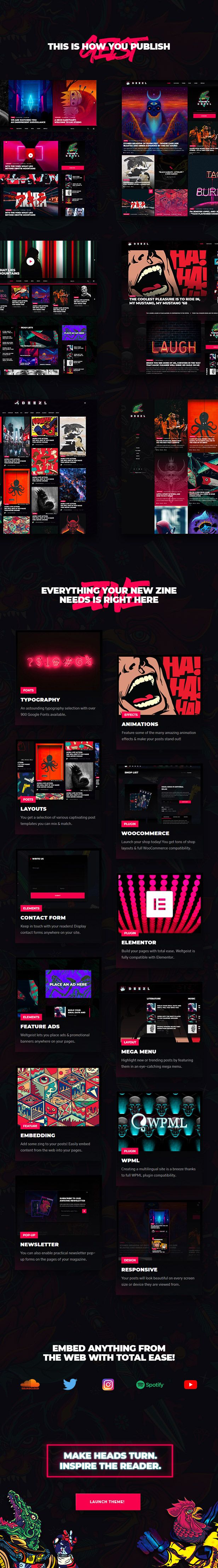 Weltgeist - Viral Magazine WordPress Theme - 1