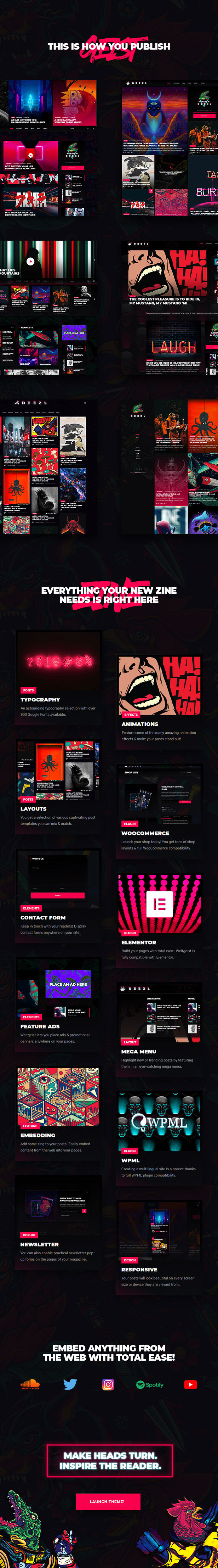 Weltgeist - Viral Magazine Theme - 1