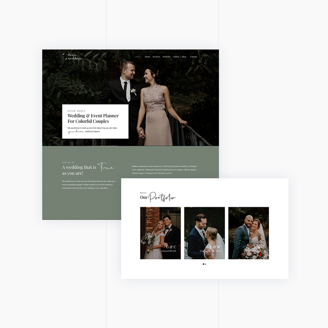 Florya - Wedding and Event Planner Template