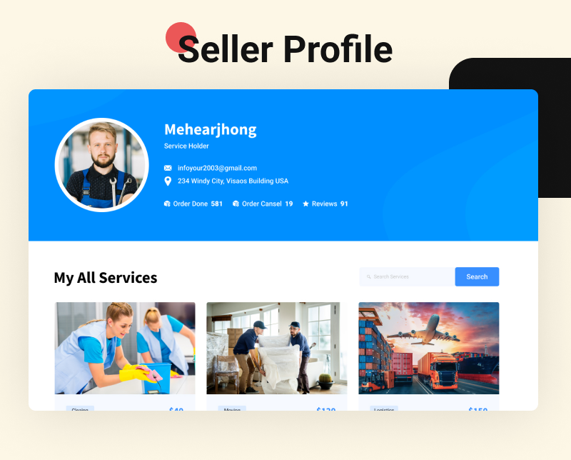 Aabcserv - Multivendor On-Demand Service & Handyman Marketplace Platform