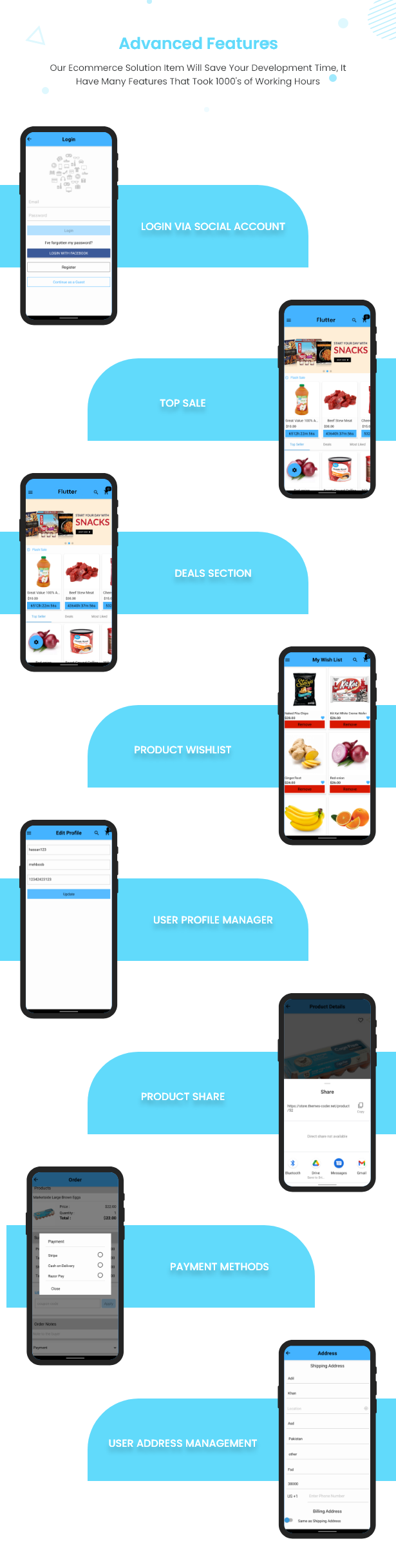 Flutter Delivery Solution Apps with Advance Website and CMS - 37