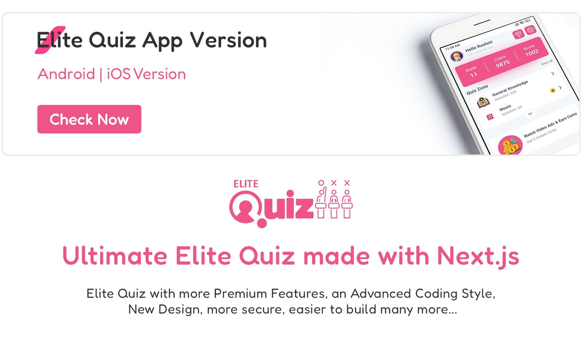 Elite Quiz - Trivia Quiz | Quiz Game - Web Version - 10