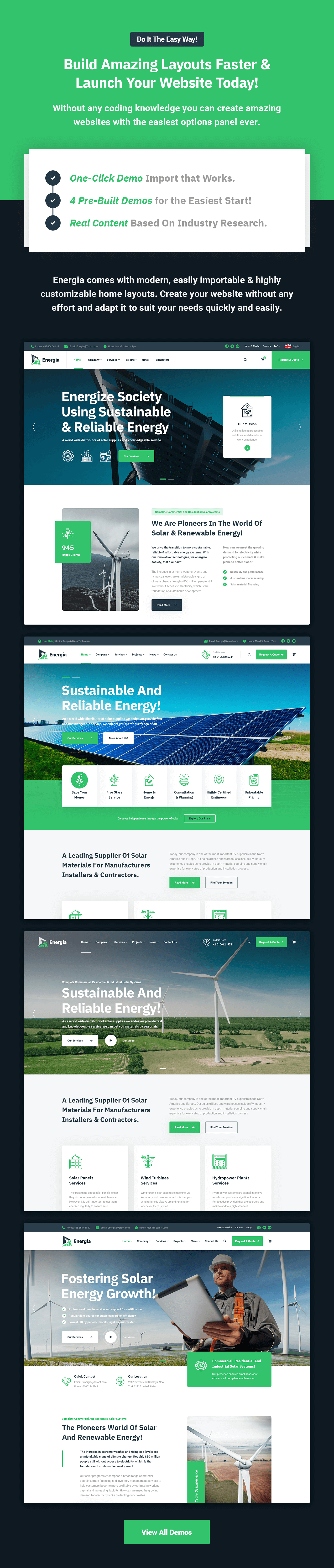 Energia - Renewable Energy WordPress Theme - 6