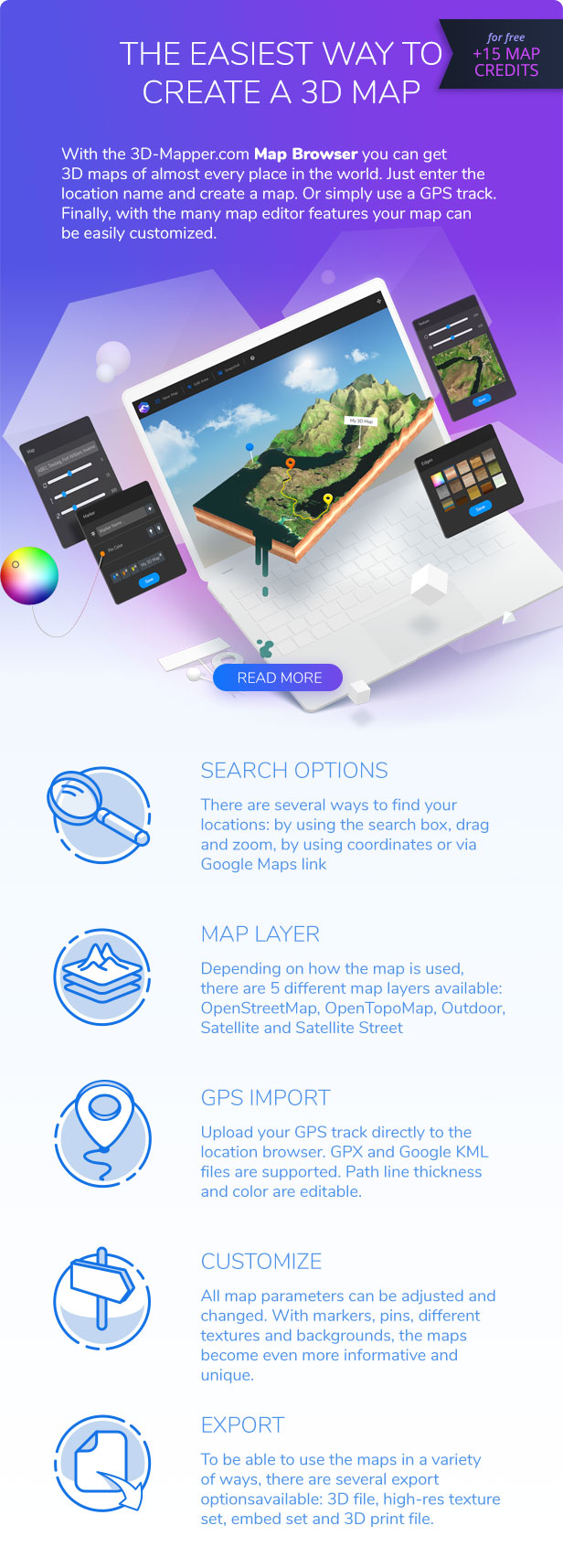 3D Map WordPress Plugin - 3D-Mapper - 4