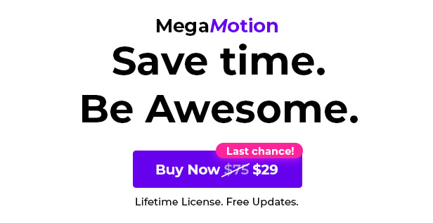 MegaMotion | Animation Motion Presets - 20