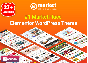 eMarket - Multipurpose MarketPlace OpenCart 4 Theme (38+ Homepages & Mobile Layouts Included)