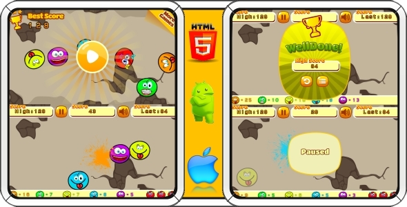 90 HTML5 GAMES!!! SUPER BUNDLE №5 (Construct 3 | Construct 2 | Capx) - 66