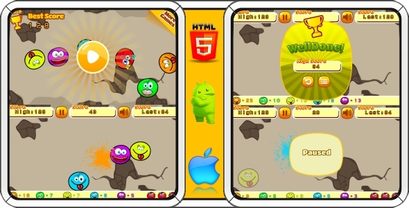 60 HTML5 GAMES!!! SUPER BUNDLE №2 (Construct 3 | Construct 2 | Capx) - 47