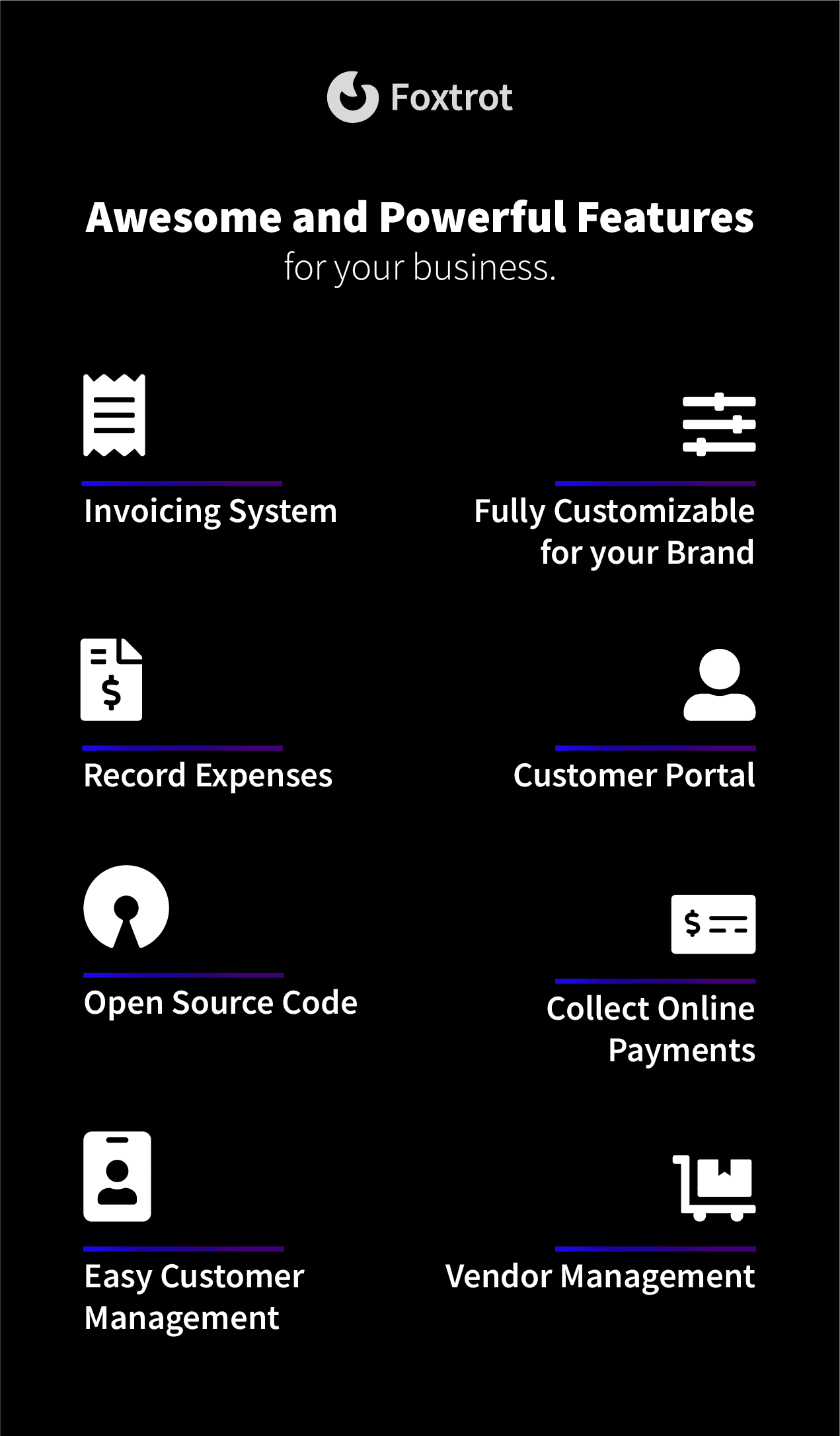 Foxtrot (SaaS) - Customer, Invoice and Expense Management System - 4