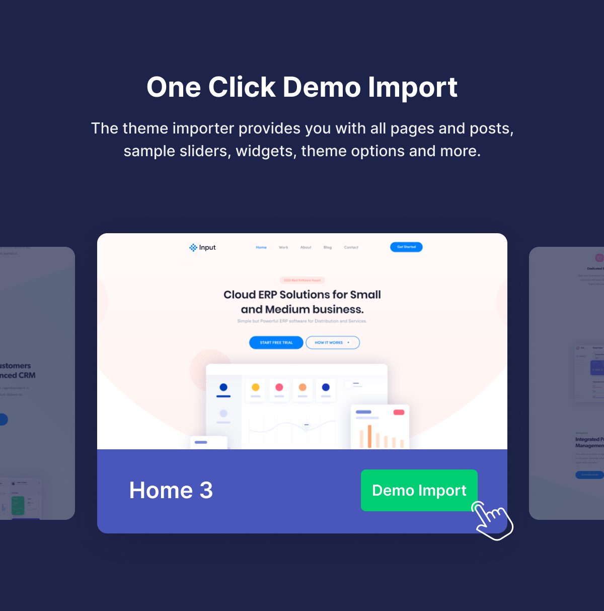 Machine Learning WordPress Theme