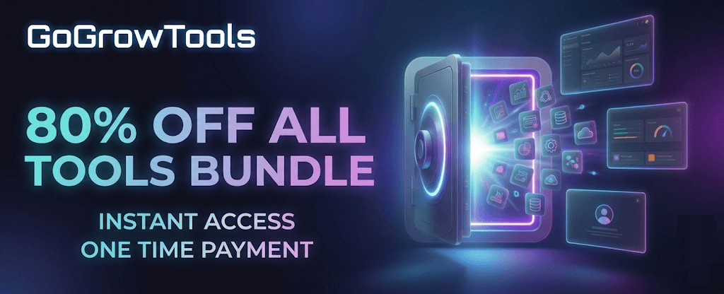 Buy All 40+ Tools with 80% Discount