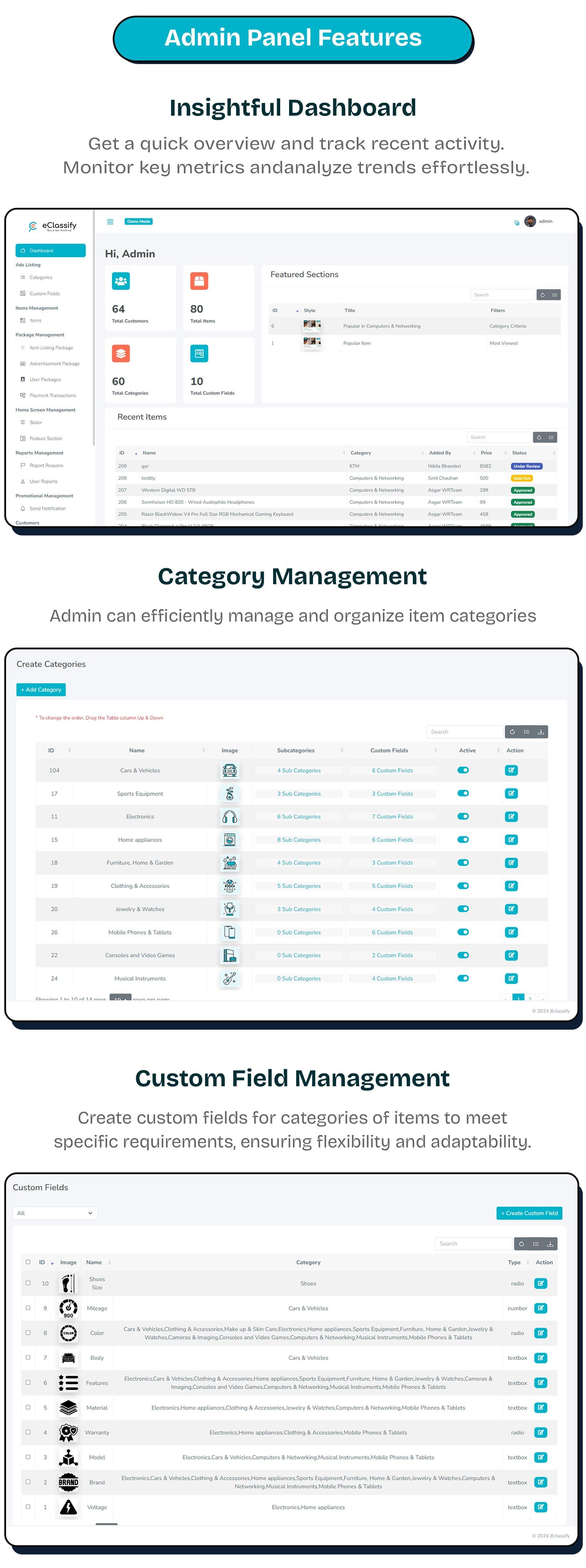 eClassify - Classified Buy and Sell Marketplace Flutter App with Laravel Admin Panel - 16