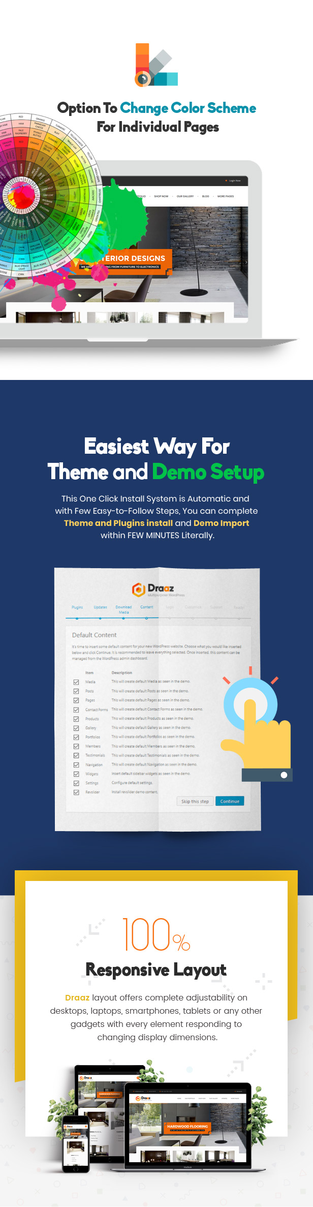 Draaz - Cryptocurrency and Flooring Multipurpose Business WordPress Theme - 4