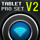 Tablet/Phone User Interface PROFESSIONAL SET V. 2 - GraphicRiver Item for Sale