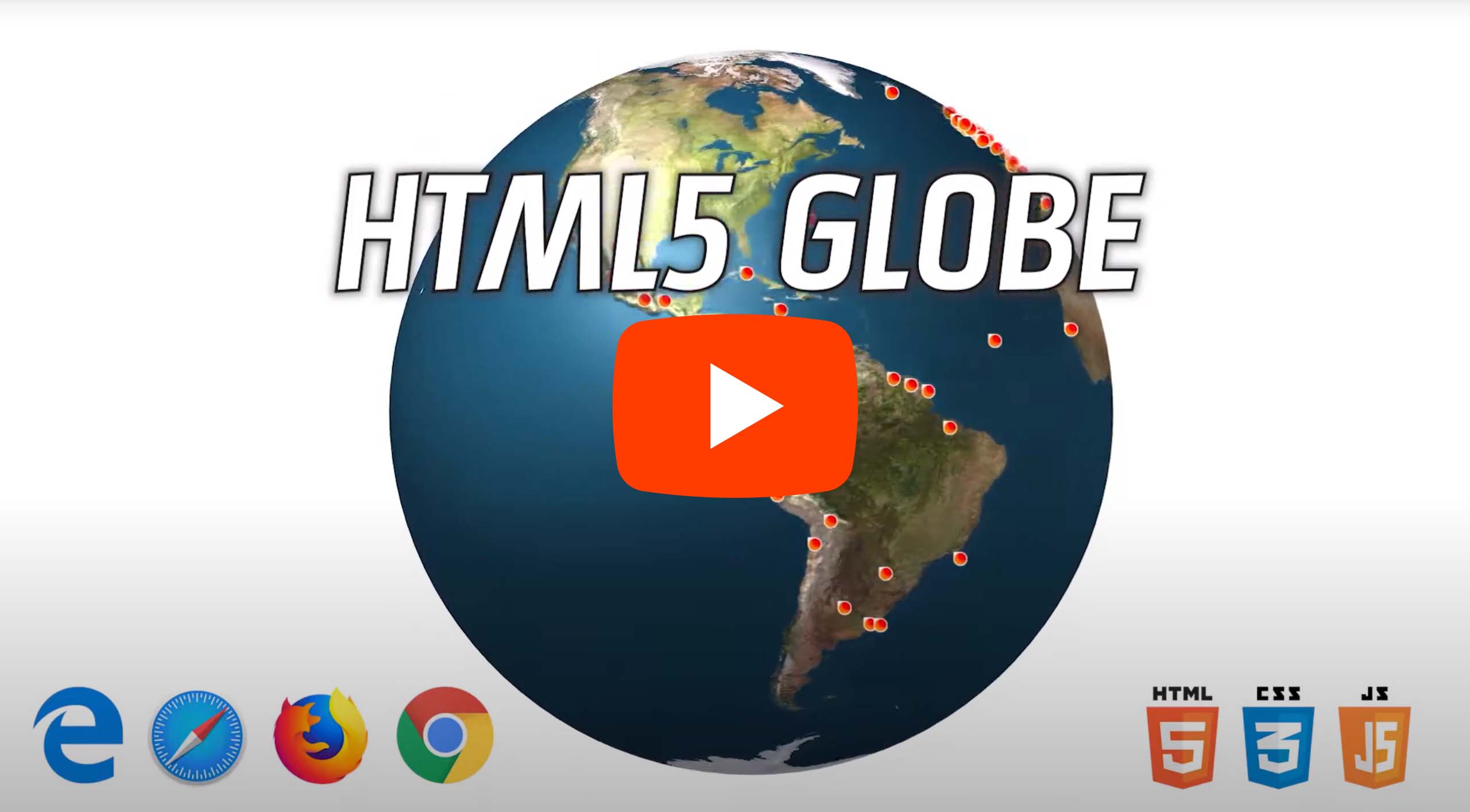 HTML5 Globe - Interactive 3D Earth by fjordside | CodeCanyon