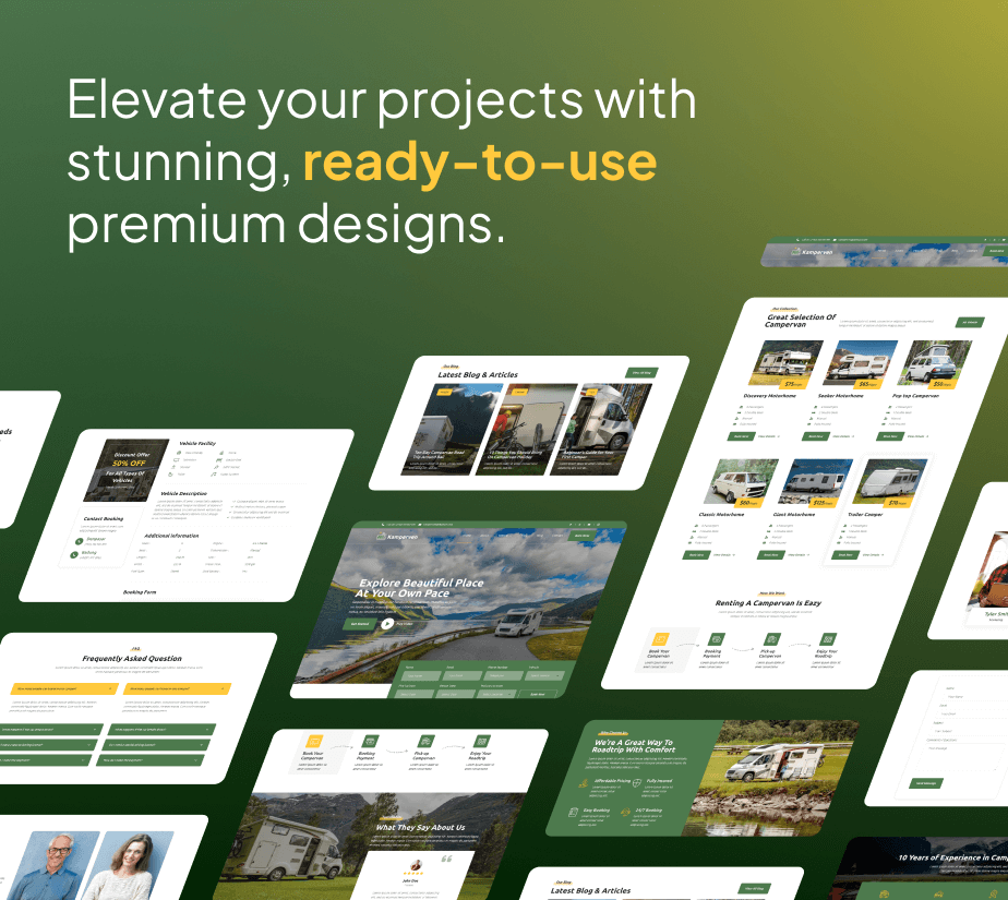 Kamperven – Campervan & RV Rental FSE WordPress Theme - 5