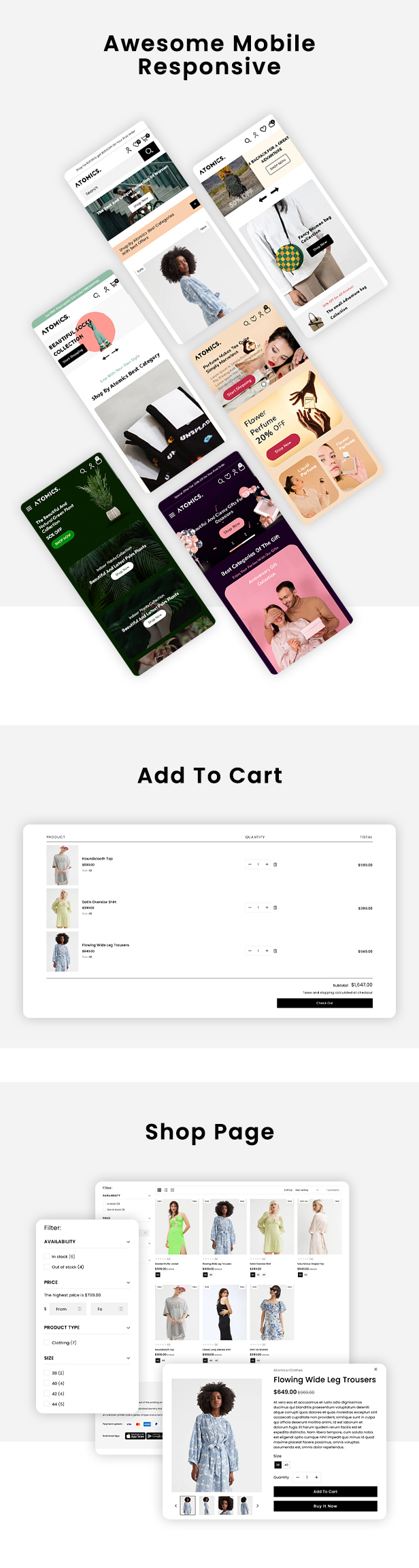 Atomics - Multipurpose Fashion Shopify 2.0 Theme - 3