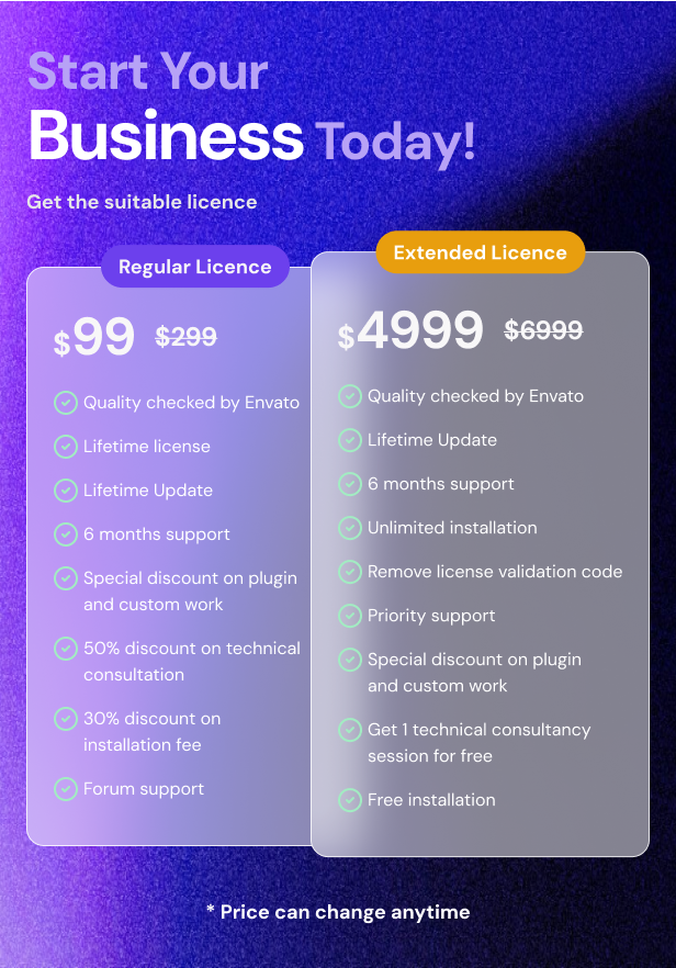 zCart license offer price
