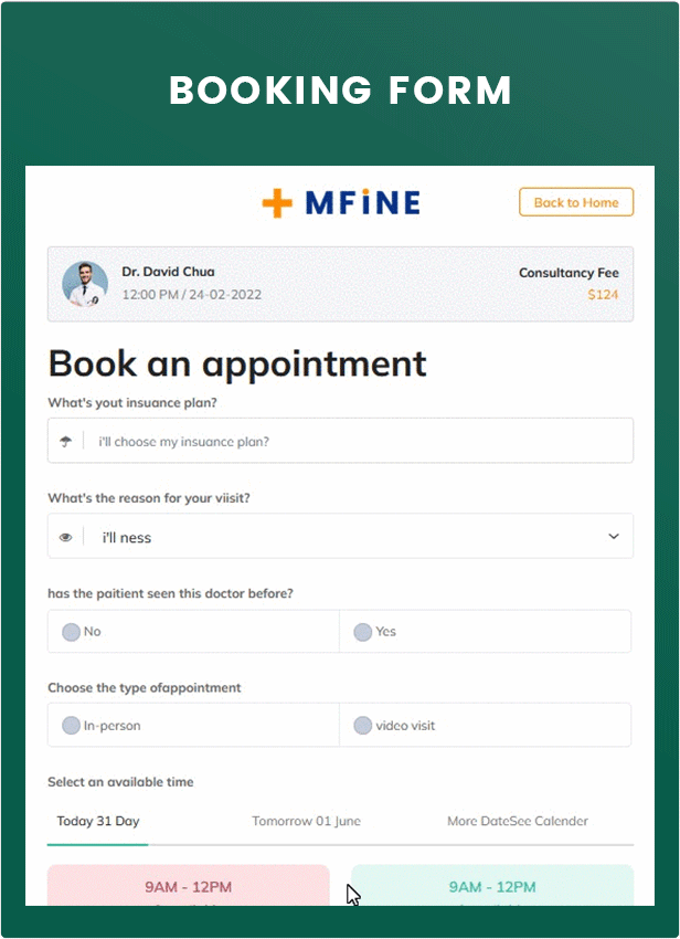 Mfine - Medical & Doctors Directory Listing HTML Template - 7