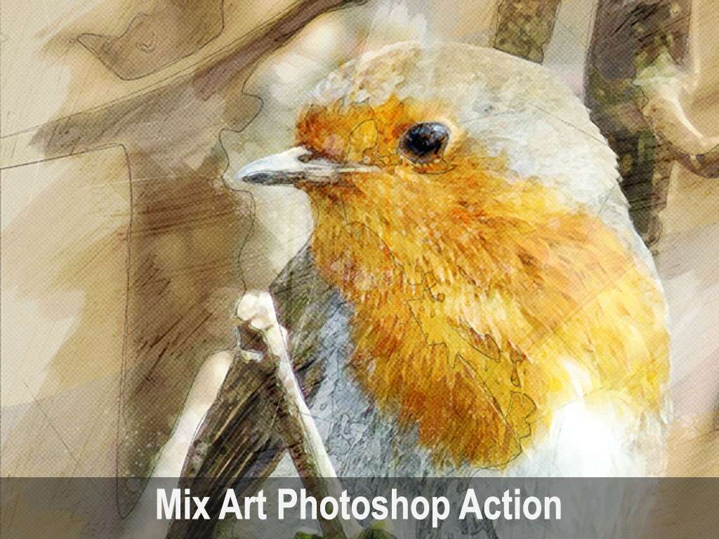 Mix Art Photoshop Action