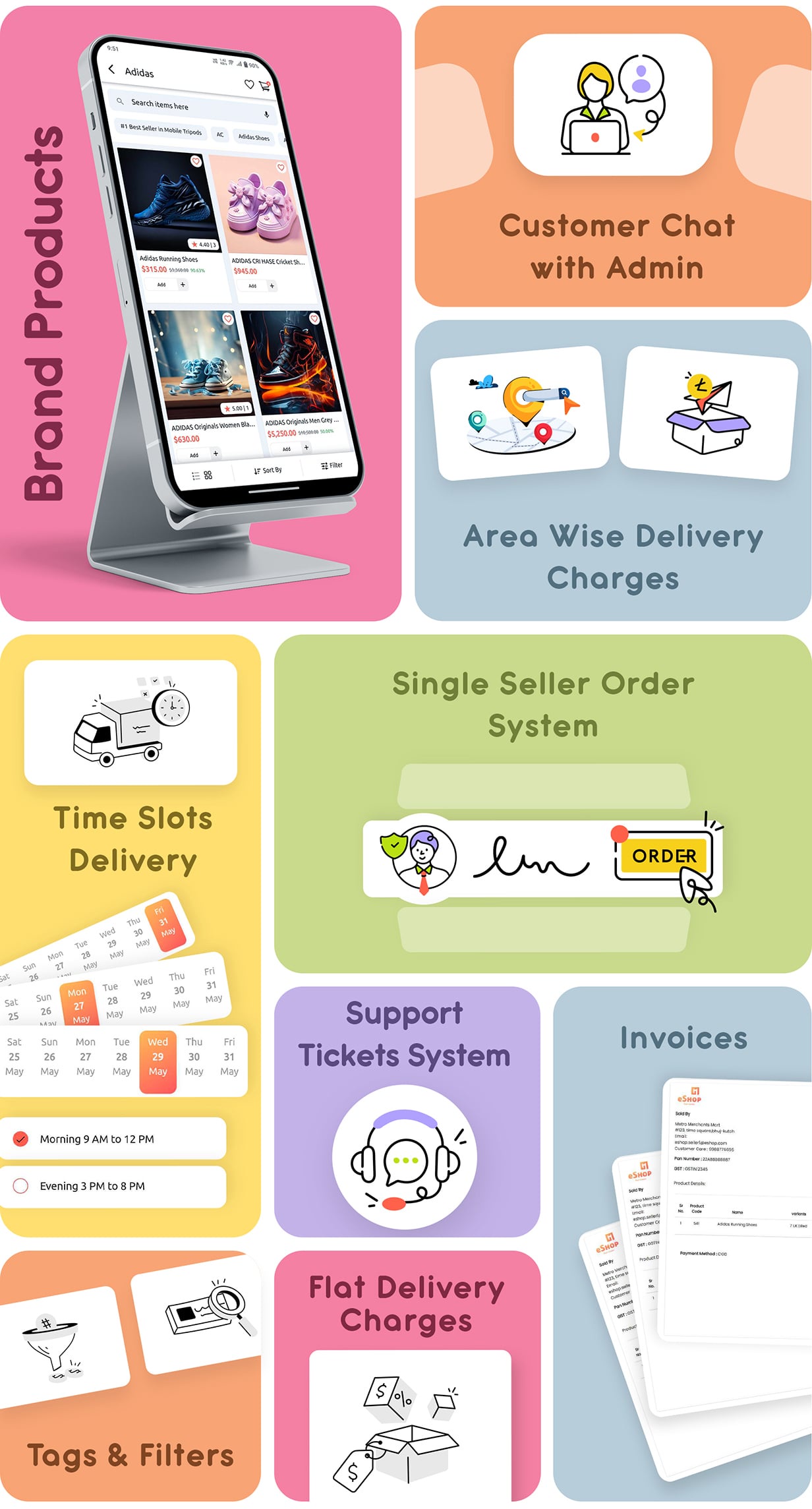 eShop - Multi Vendor eCommerce App & eCommerce Vendor Marketplace Flutter App - 25