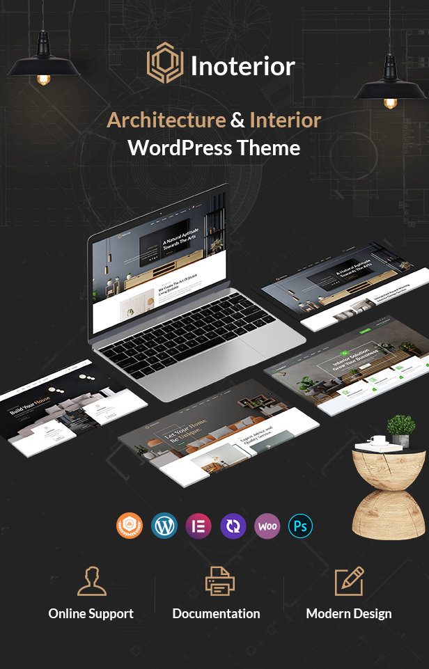 Inoterior - Interior Design WordPress Theme