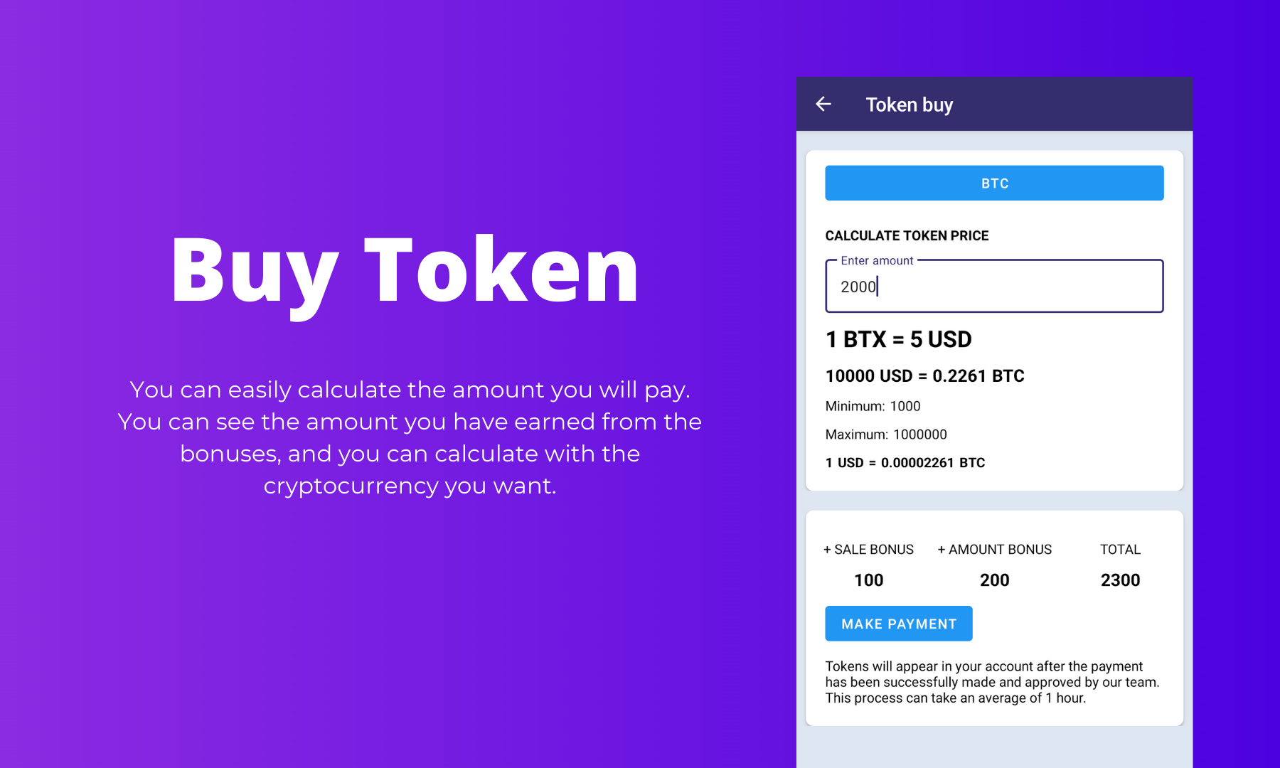 TokenMobile | Token management & Pre-sale application | ICO/STO/IDO - 6