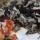 Burning Pieces of Paper 2 80x80