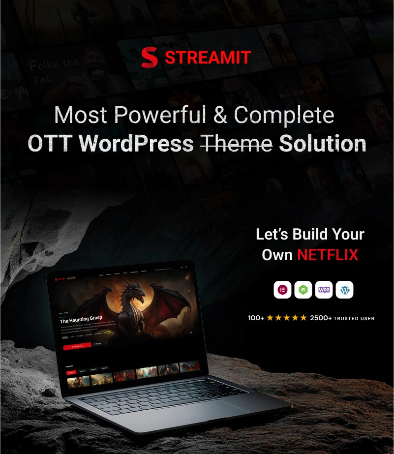 Video Streaming WordPress Theme | Streamit | Iqonic Design