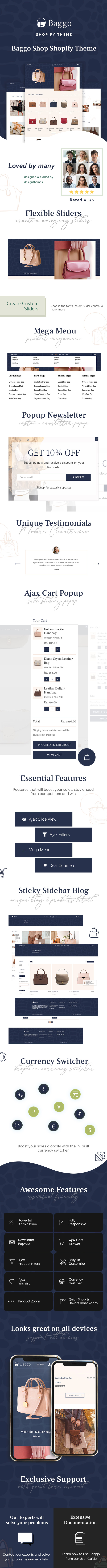 Baggo - Leather Bags Store Shopify Theme - 1