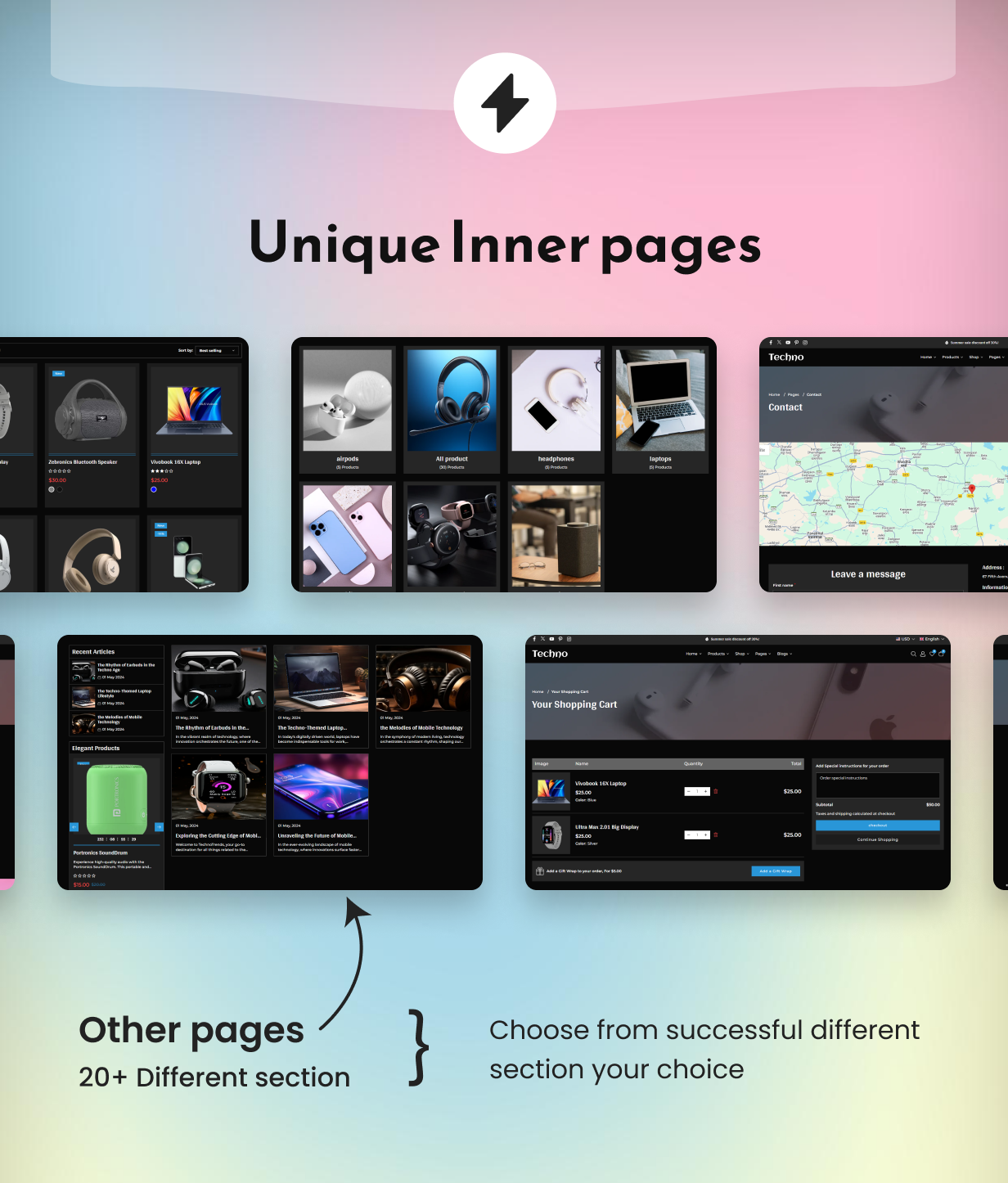 Techno - Electronics & Gadgets Ecommerce Shopify 2.0 Theme - 13