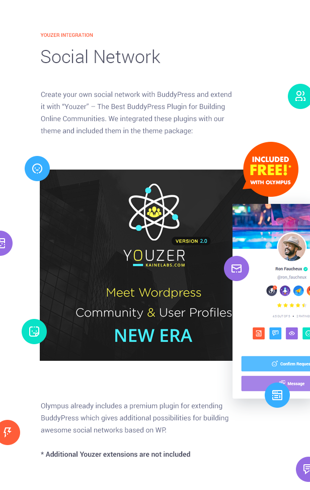 使用 Youzer 集成只需几个步骤即可建立您的社区！