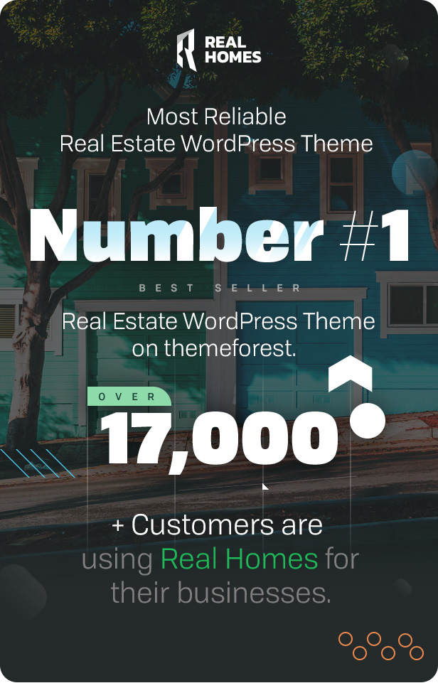 Number One WordPress Real Estate Theme on ThemeForest