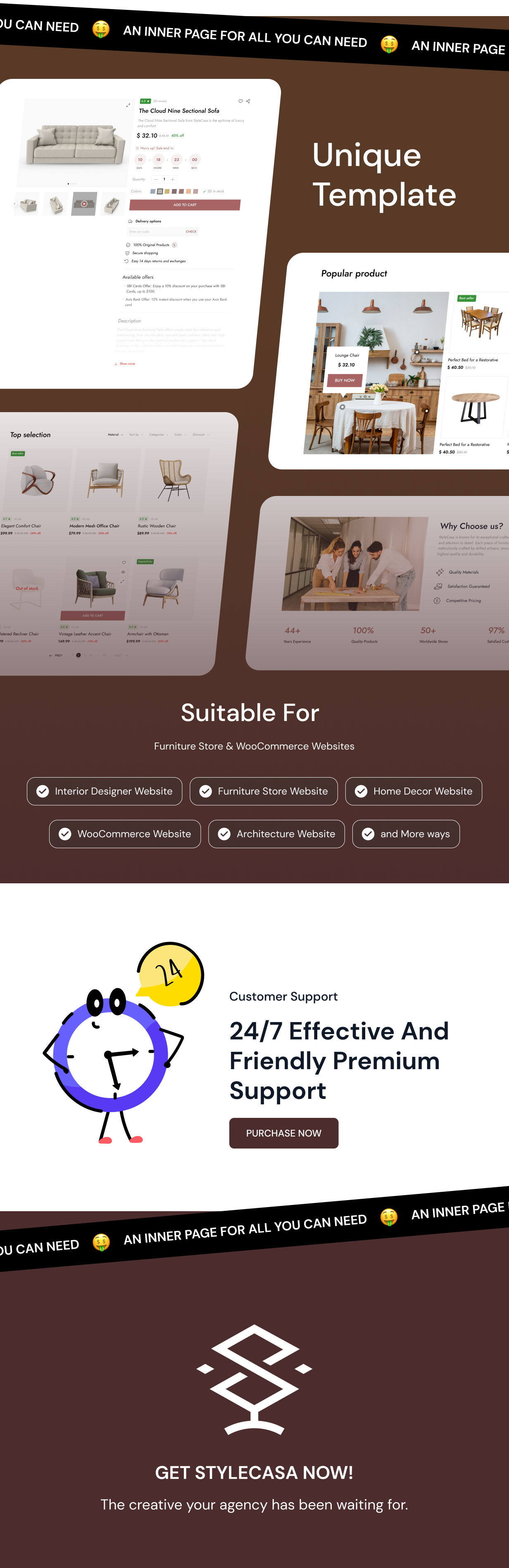 StyleCasa - Modern Furniture WooCommerce Figma Design Template - 4