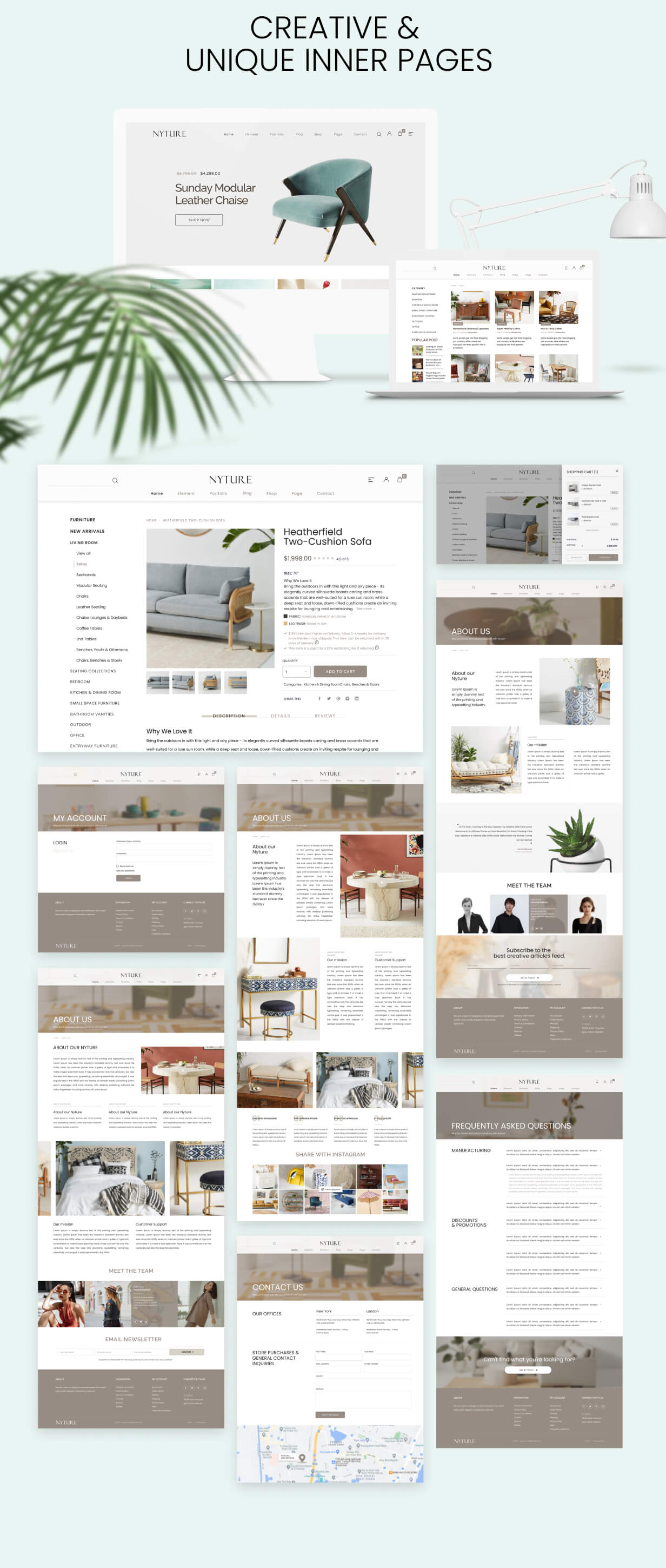 Nyture - Furniture WooCommerce Theme - 9